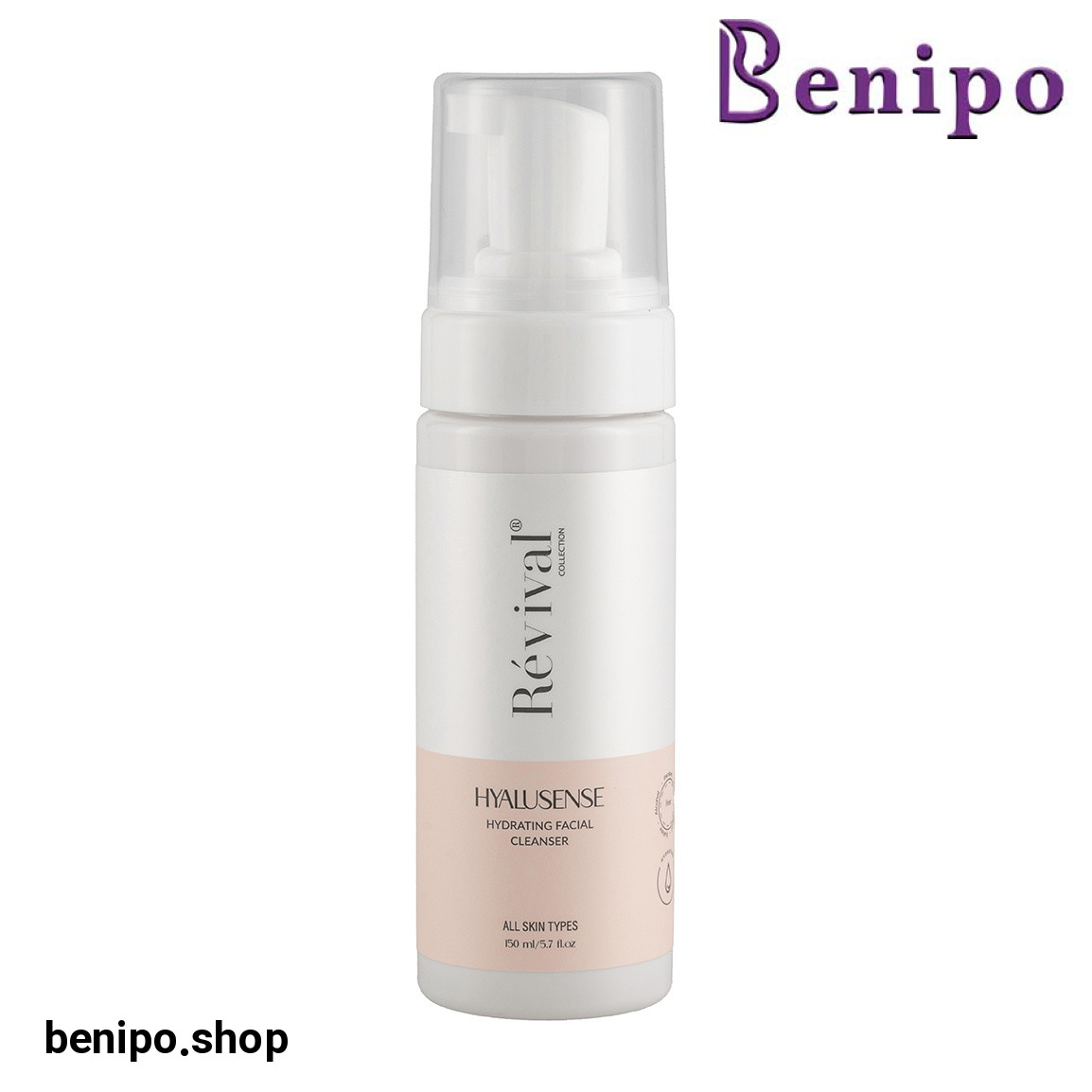 فوم شستشو صورت مناسب انواع پوست حجم 150 میلی لیتر