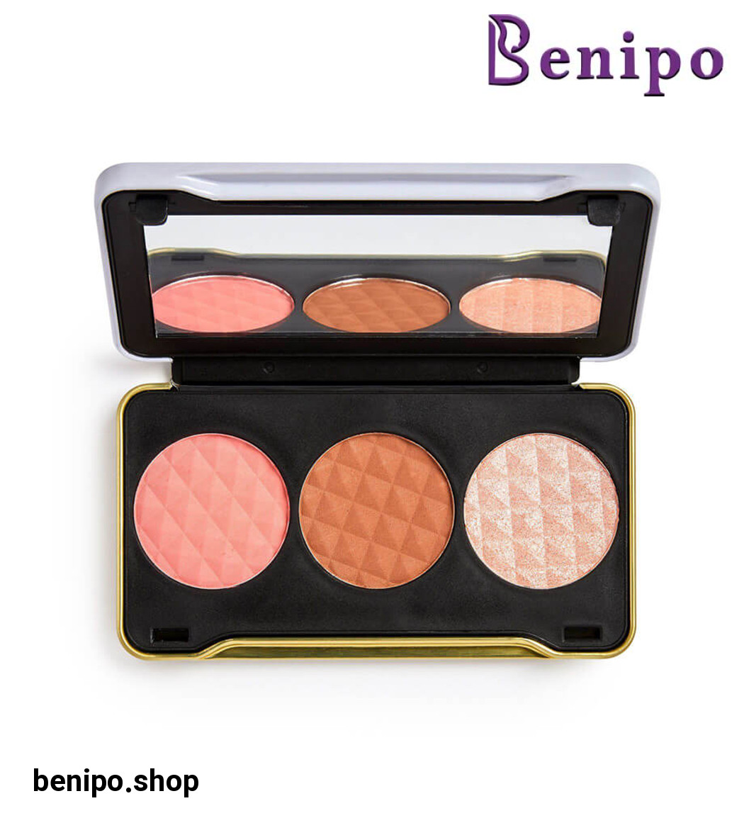 پالت هایلایتر پودری مدل پاتریشیا برایت