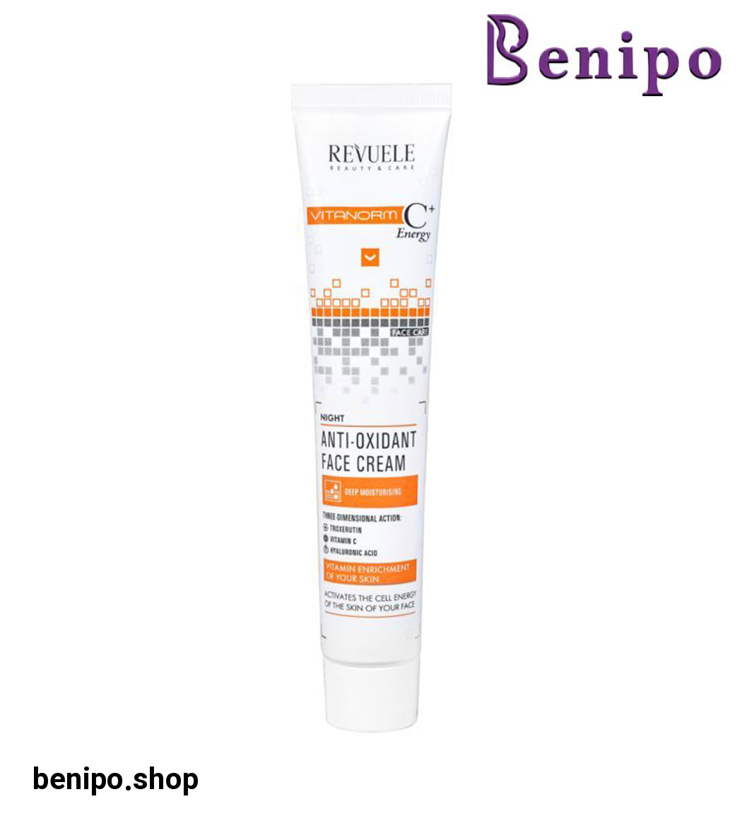 کرم صورت آنتی اکسیدان شب مدل +Vitanorm C