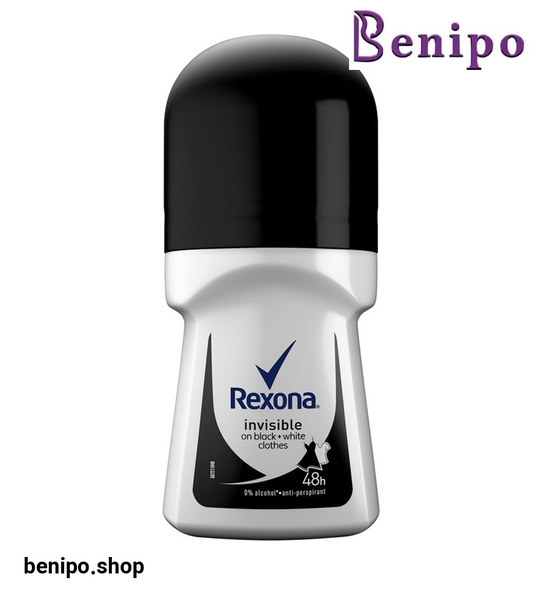 رول ضدتعریق زنانه مدل Invisible B&amp;W حجم 50میل