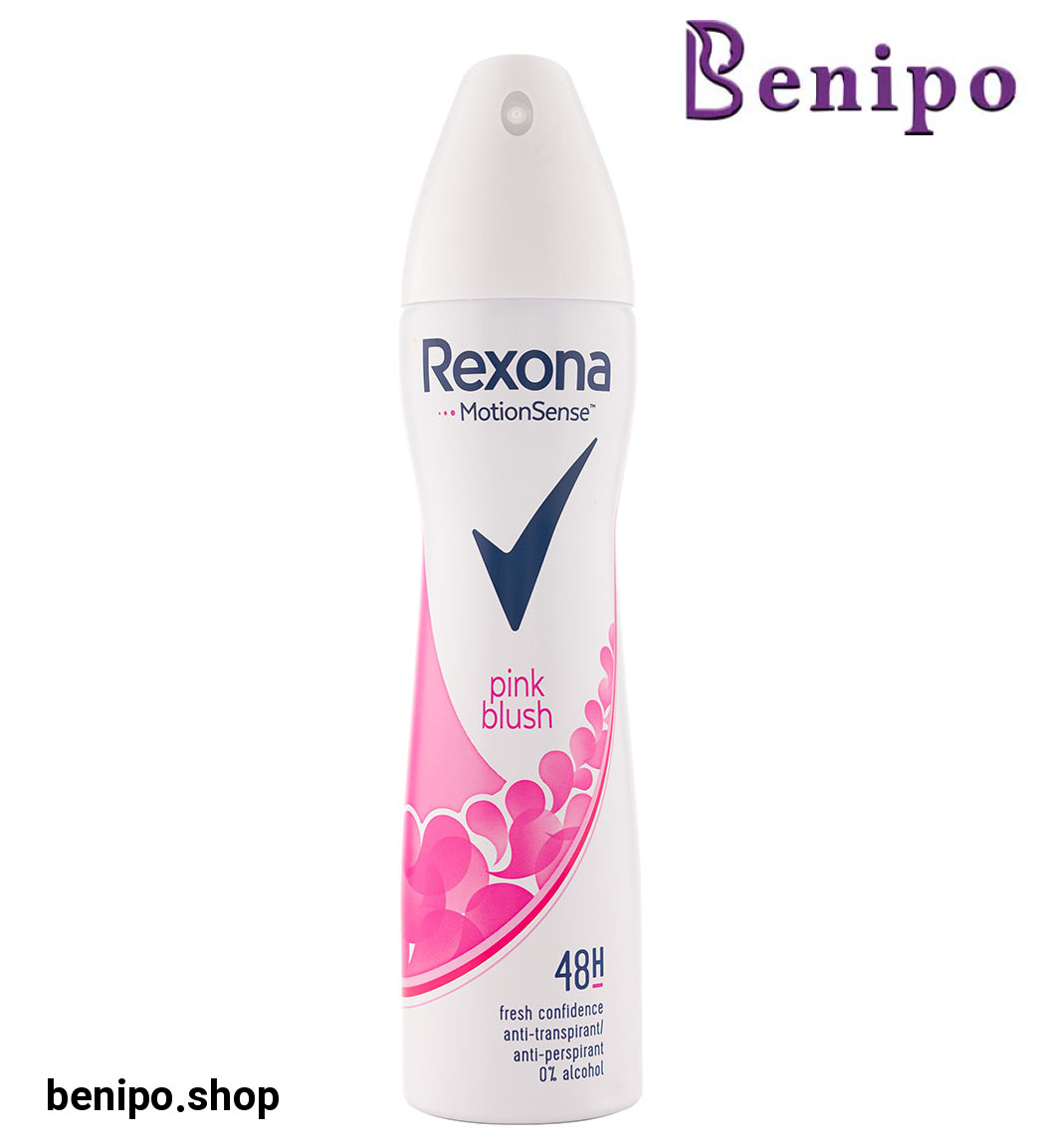 اسپری بدن زنانه رکسونا مدل Pink Blush حجم 200میل