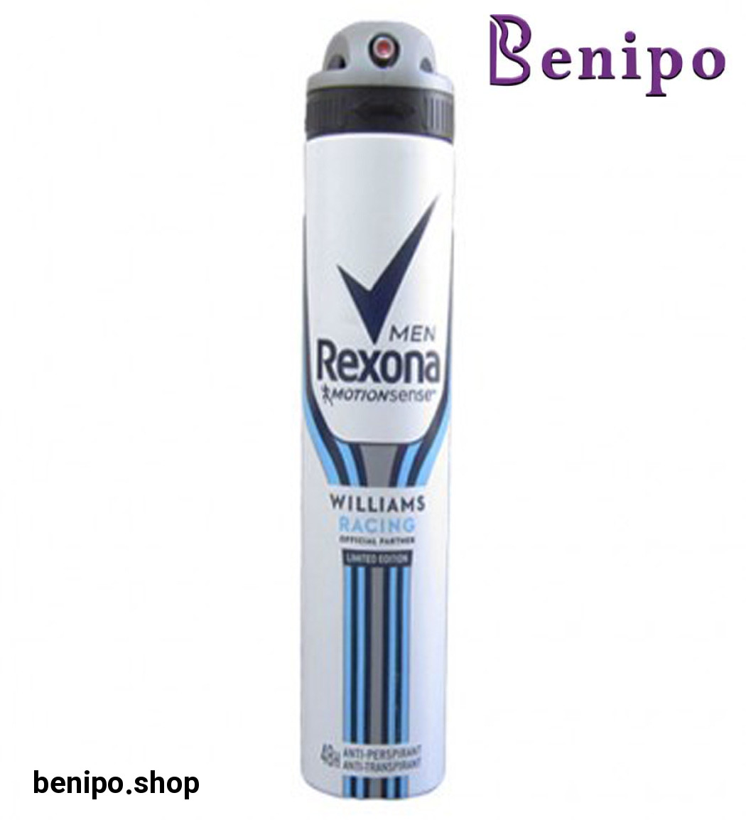 اسپری بدن مردانه رکسونا مدل Williams Racing حجم 200میل