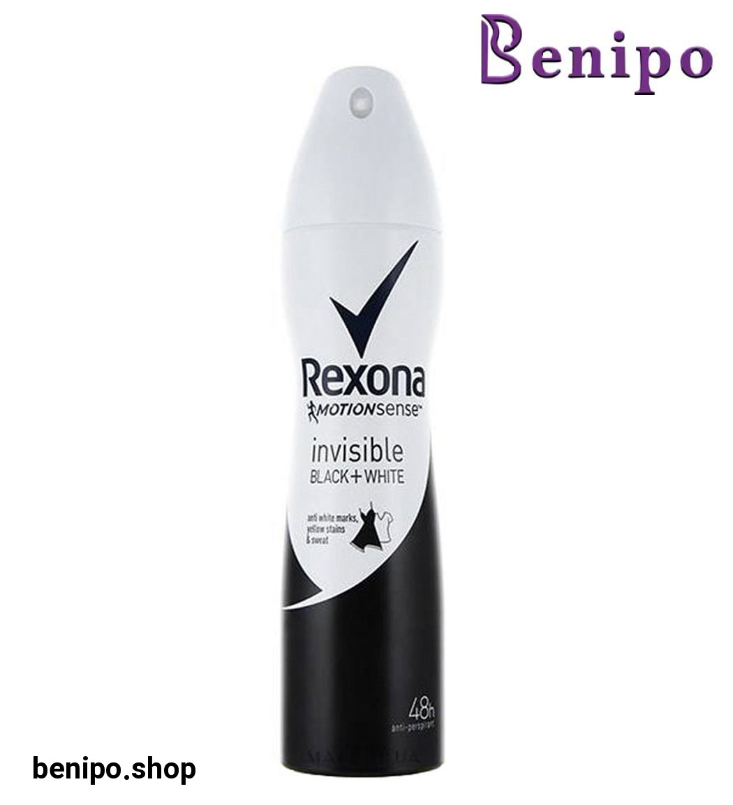 اسپری زنانه اینویزیبل بلک اند وایت