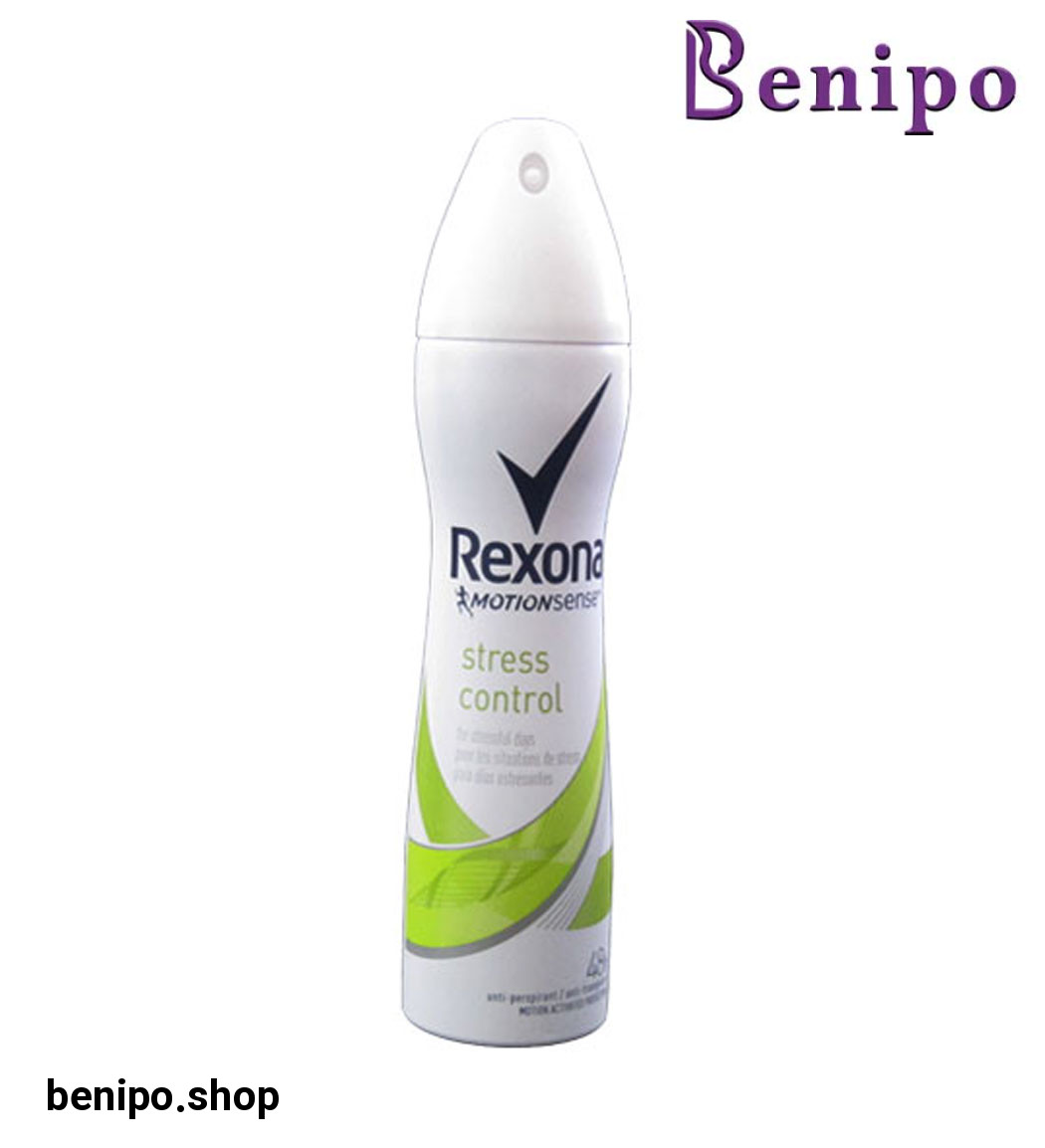 اسپری زنانه رکسونا مدل STRESS CONTROL حجم 200 میل