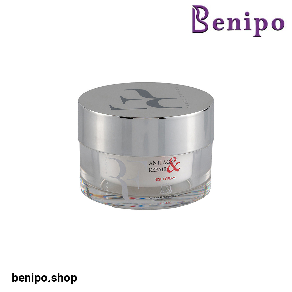 کرم شب ضد چروک و بازسازی کننده صورت مناسب انواع پوست حجم 50 میلی لیتر