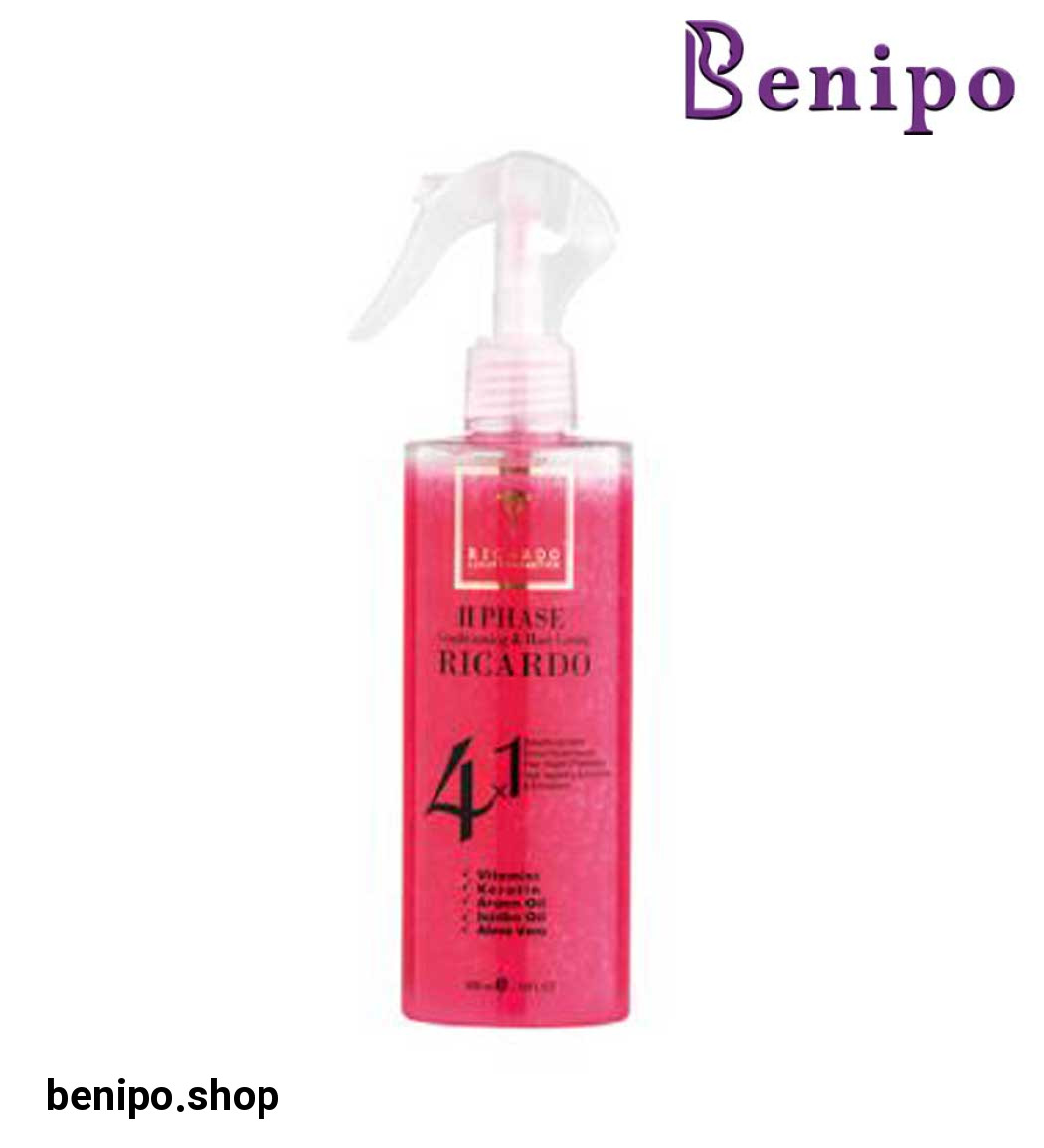 سرم دو فاز مناسب موهای خشک 300میل