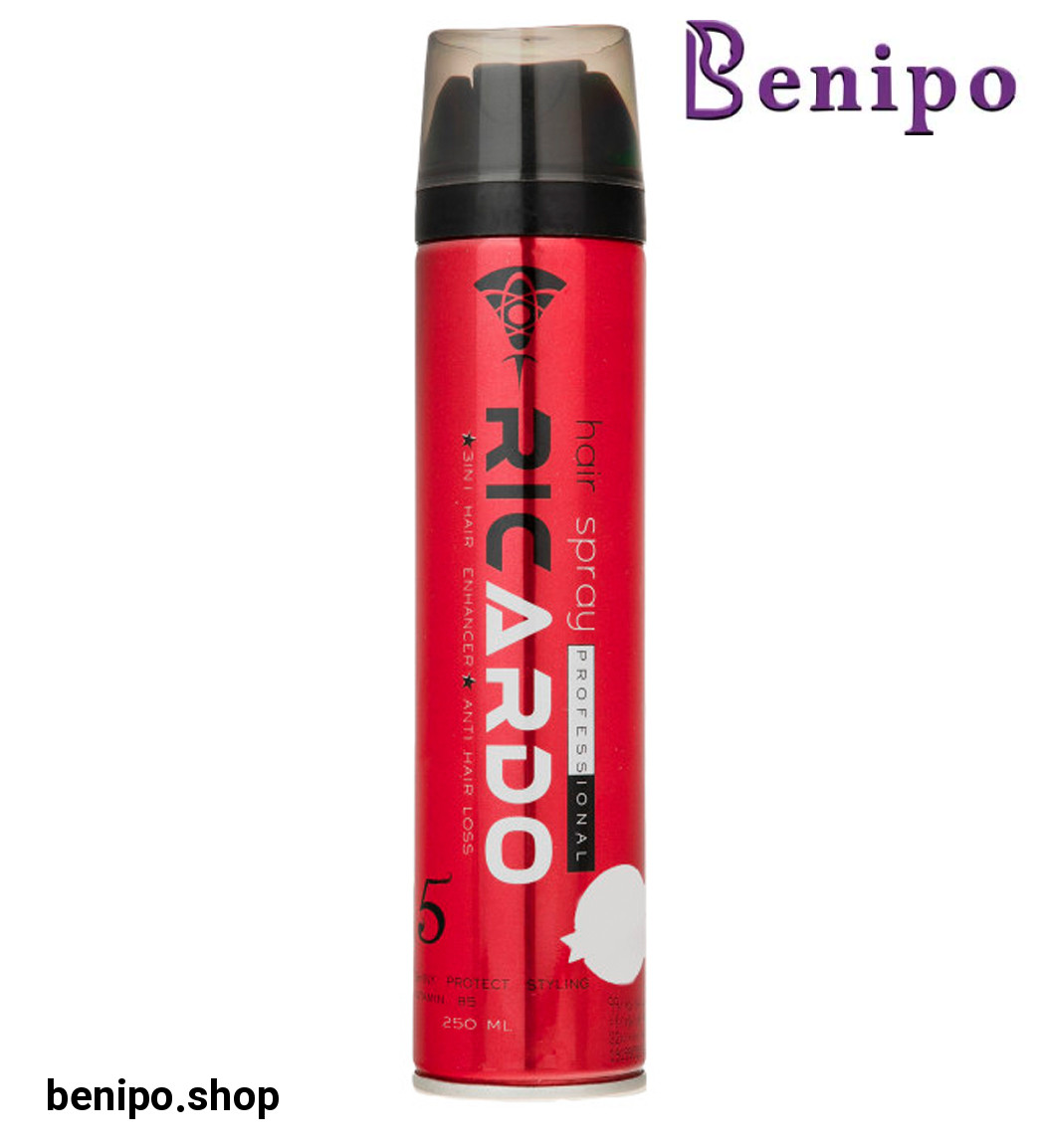 اسپری حالت دهنده و ضد ریزش مو مردانه شماره 5 حجم 250میل
