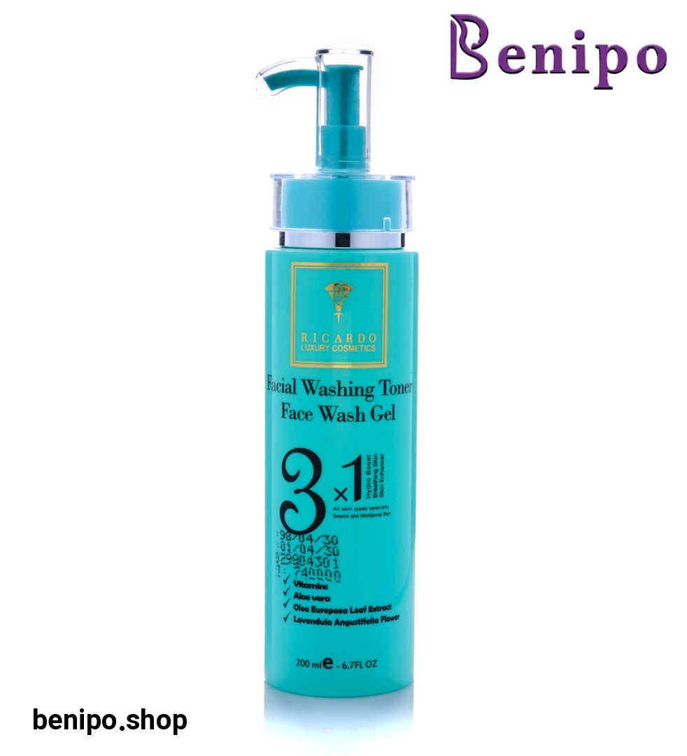 ژل شستشوی صورت سه در یک 200میل