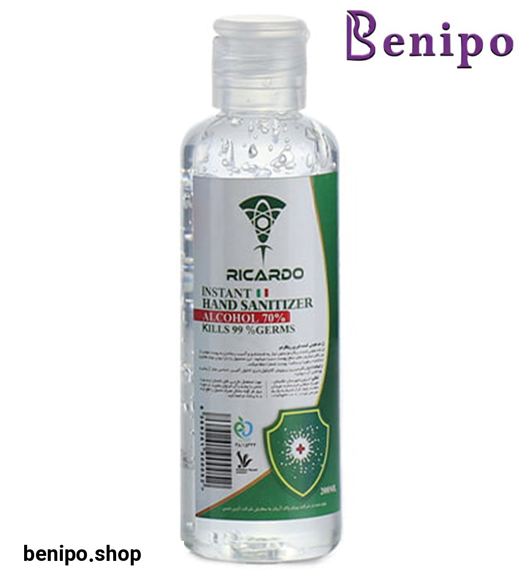 ژل ضدعفونی کننده دست200میل