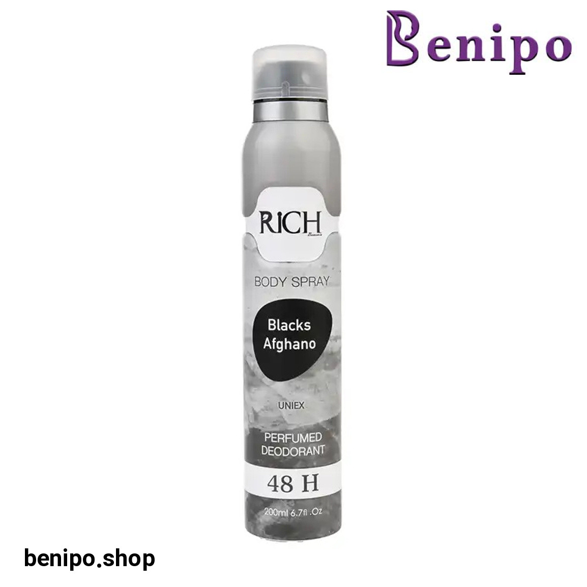 اسپری بدن مردانه مدل Blacks Afghano حجم 200 میلی لیتر