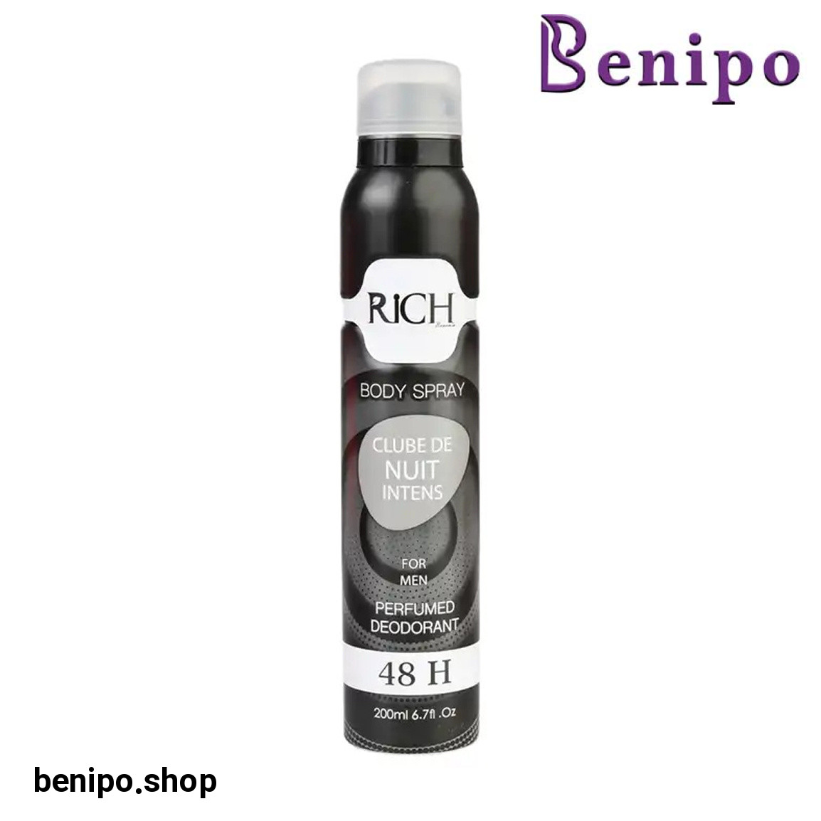 اسپری بدن مردانه مدل Clube De Nuit Intens حجم 200 میلی لیتر