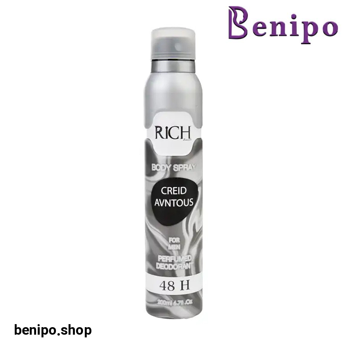 اسپری بدن مردانه مدل Creid Avntous حجم 200 میلی لیتر