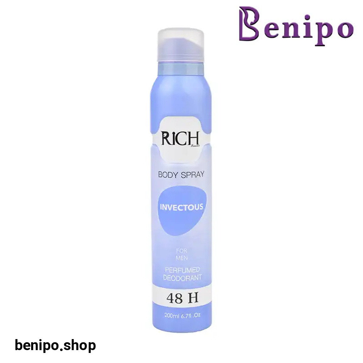 اسپری بدن مردانه مدل Invectous حجم 200 میلی لیتر