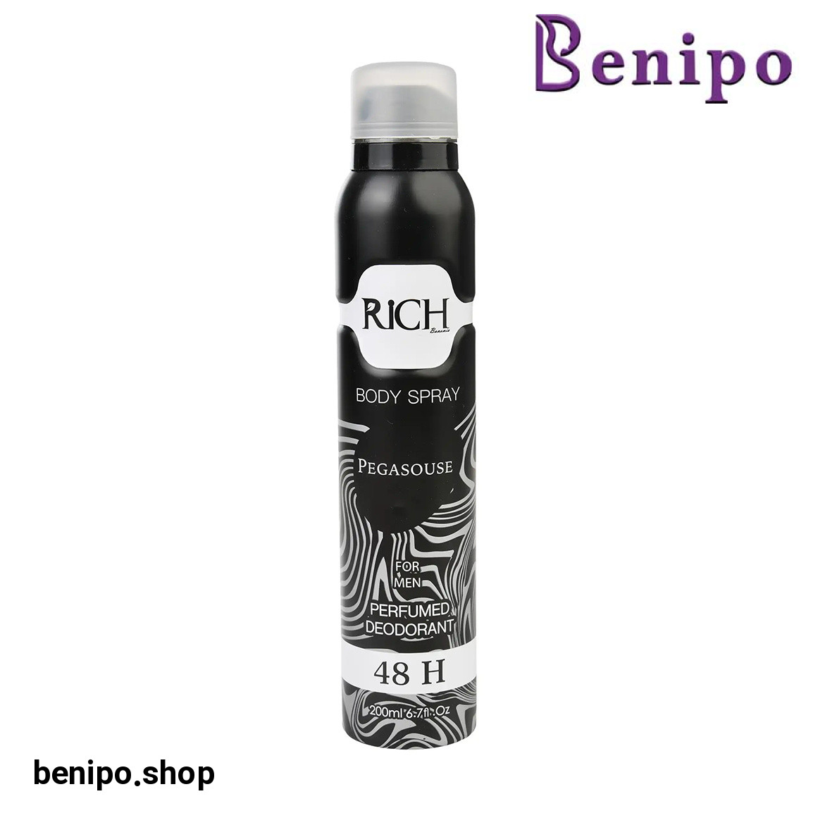 اسپری بدن مردانه مدل Pegasouse حجم 200 میلی لیتر