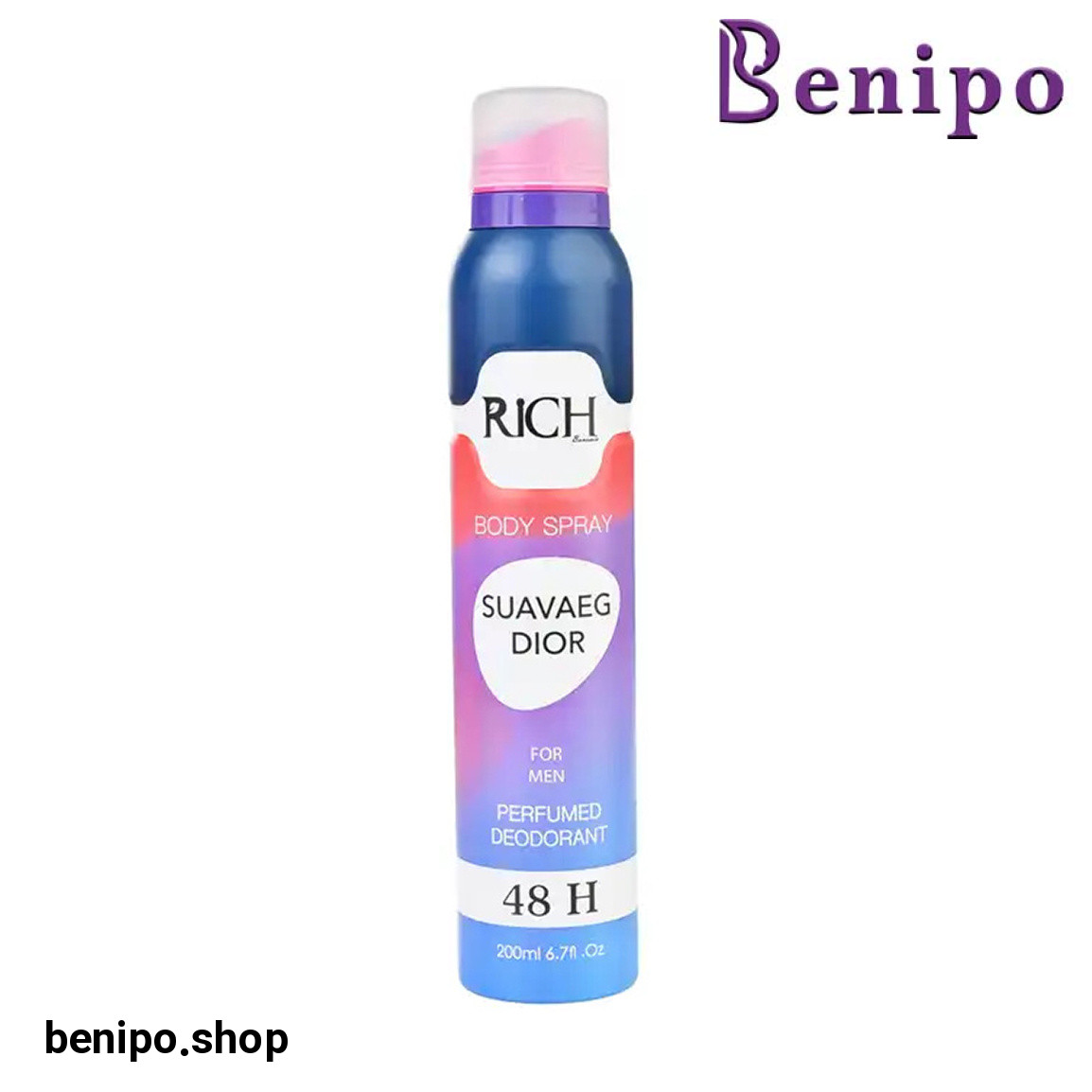 اسپری بدن مردانه مدل Suavaeg Dior حجم 200 میلی لیتر