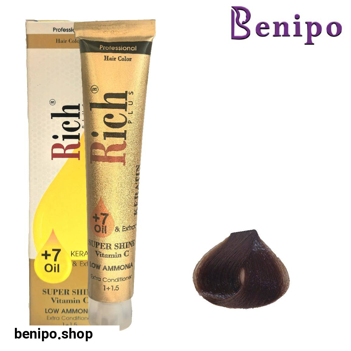 رنگ مو سری طبیعی پیگمنت دوبل Natural Double Pigment حجم 100 میلی لیتر