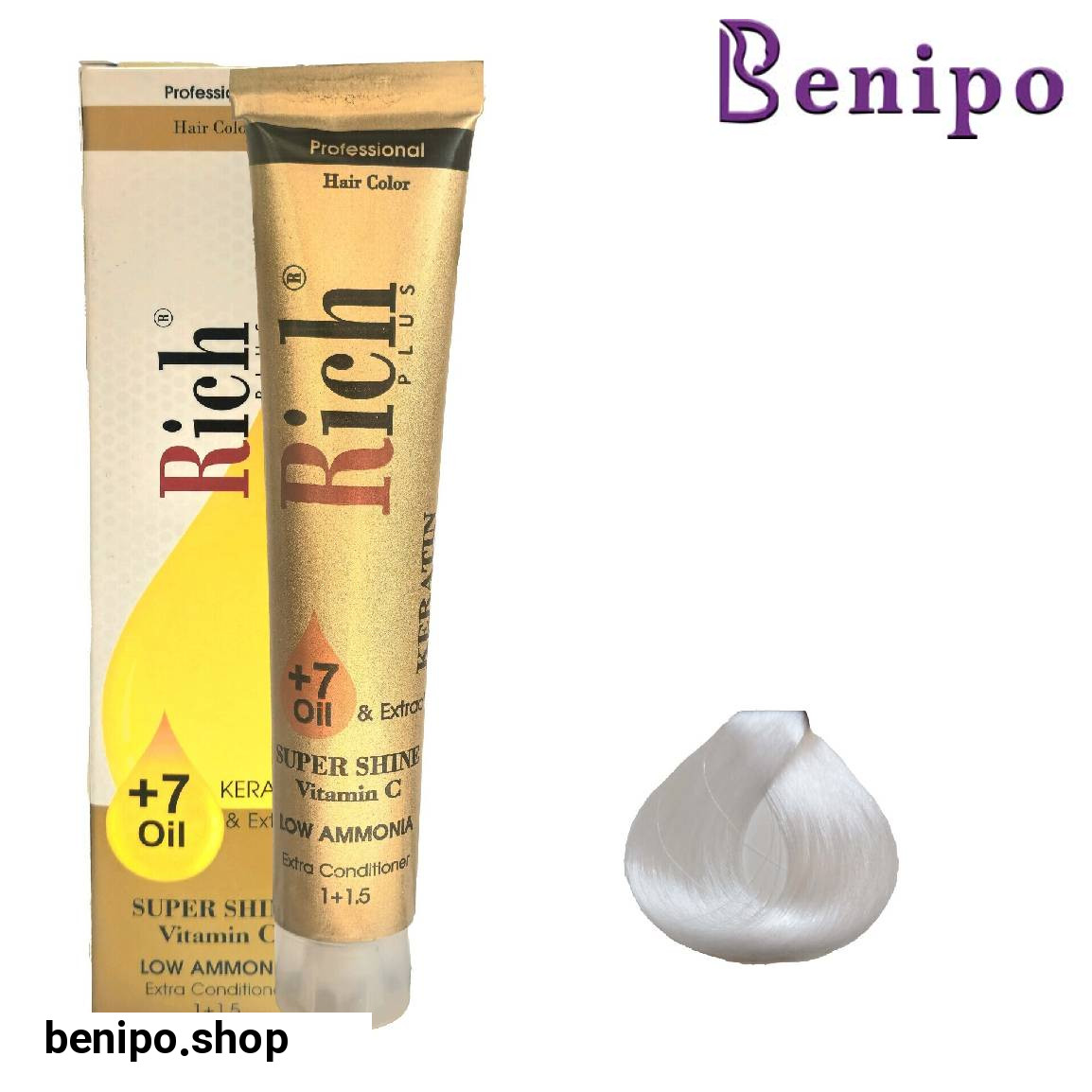 رنگ مو سری روشن کننده Bleaching حجم 100 میلی لیتر