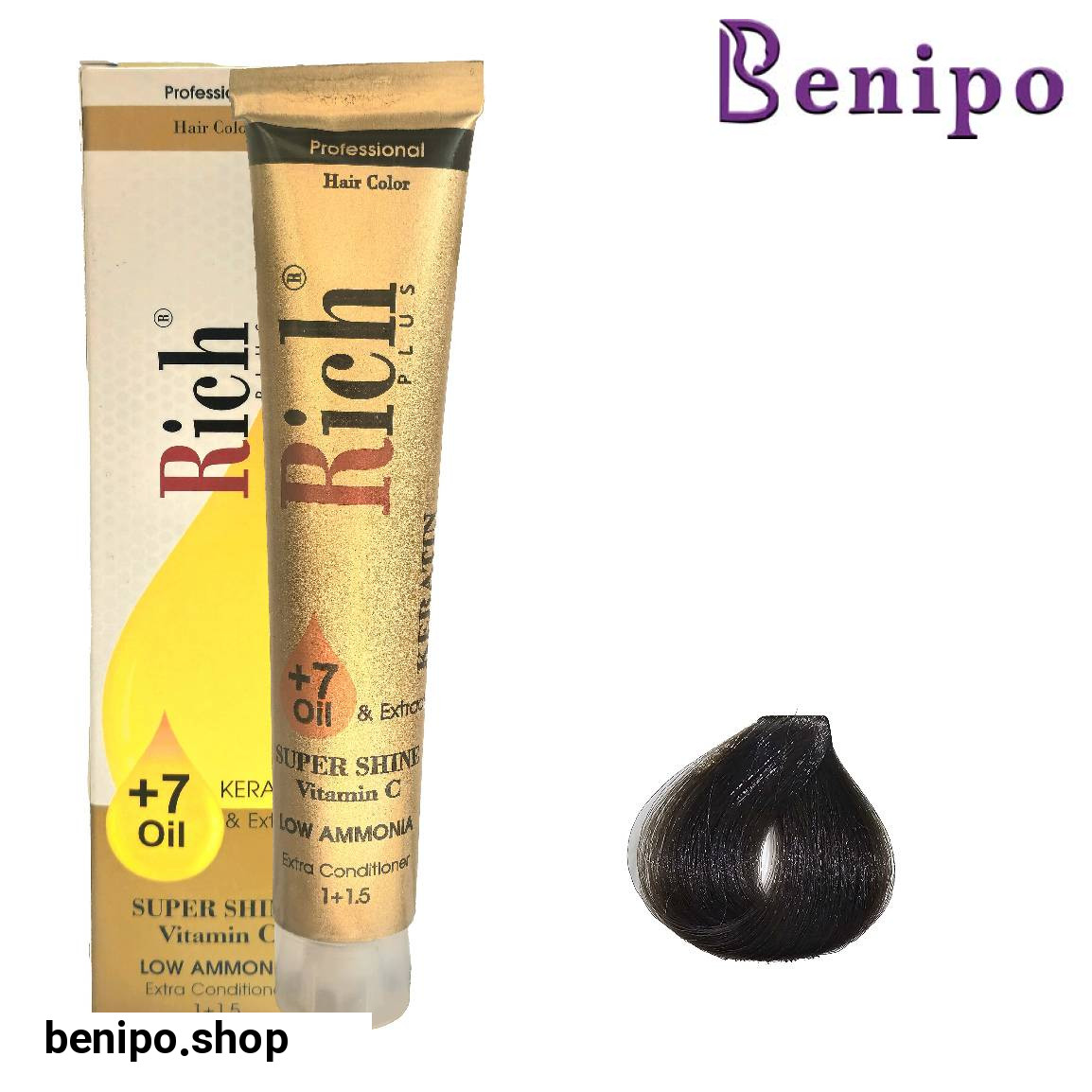 رنگ مو سری زیتونی Olive حجم 100 میلی لیتر