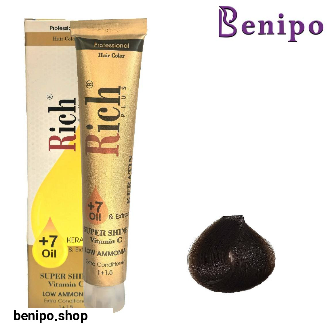 رنگ مو سری تنباکویی Tobacco حجم 100 میلی لیتر