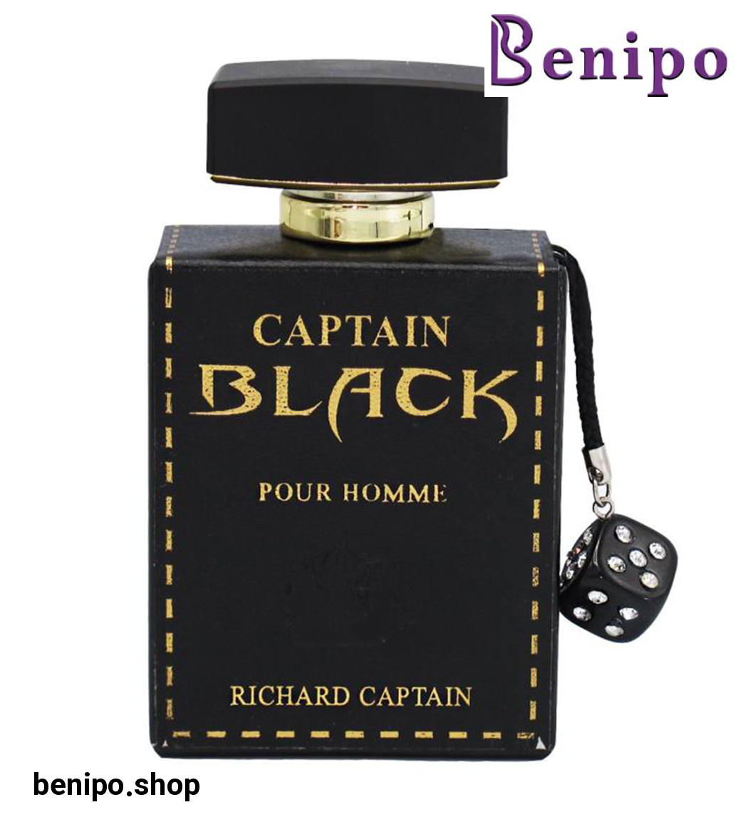 ادوپرفیوم مردانه مدل Captain Black حجم 100میل