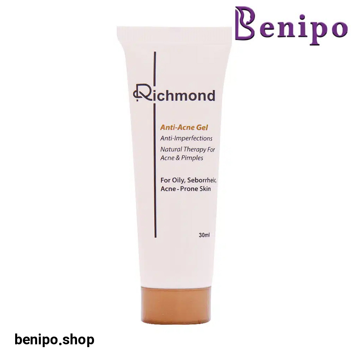 ژل ضد جوش حجم 30 میلی لیتر