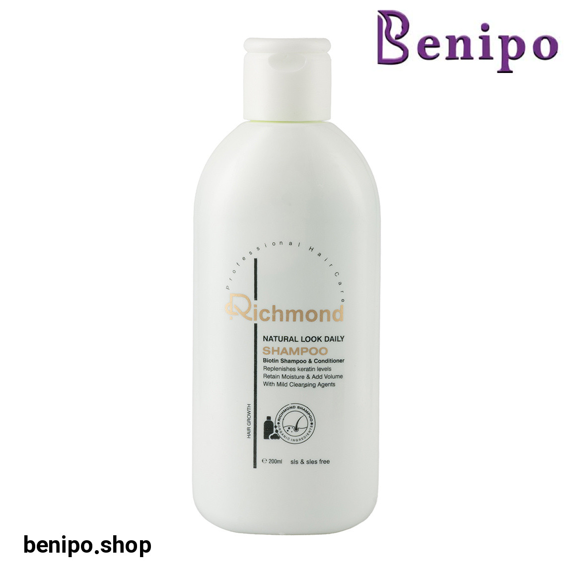 شامپو روزانه حجم 200 میلی لیتر