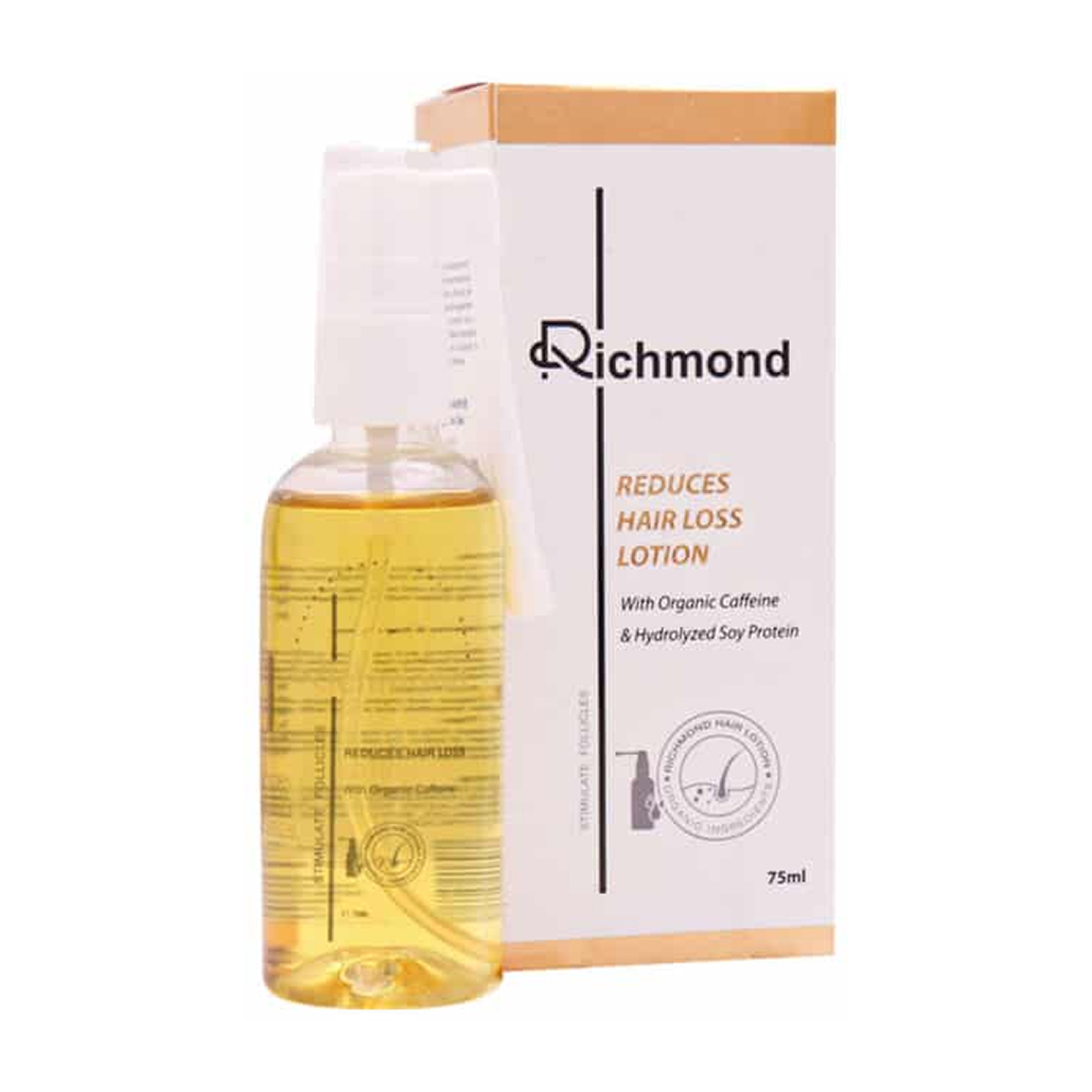 محلول تقویت کننده مو حجم 75 میلی لیتر