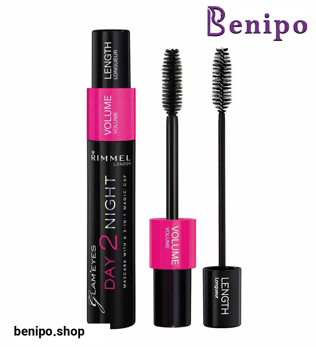 ریمل حجم دهنده مژه دو مرحله ای دی تو نایت