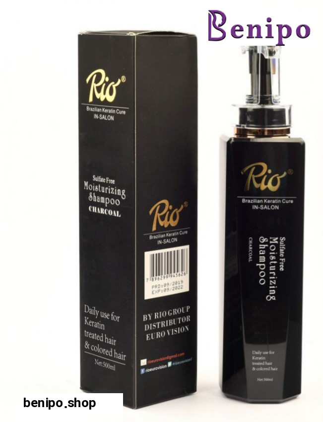 شامپو کراتینه برزیلی و آبرسان مو 500 میل