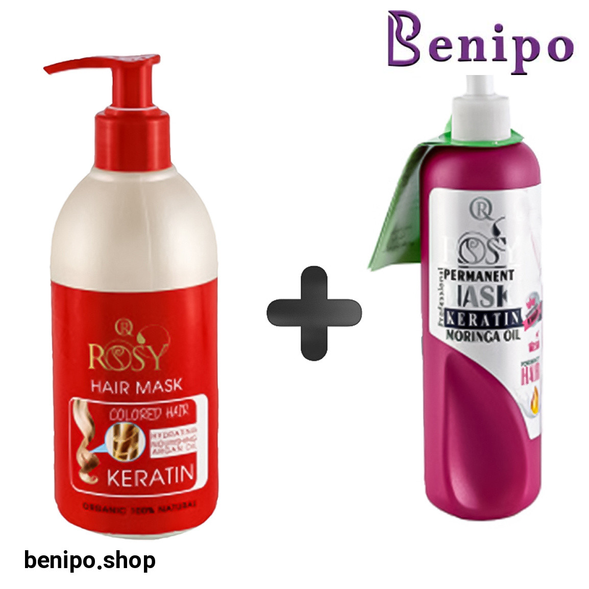 پک ماسک مو مناسب مو کراتین و رنگ شده