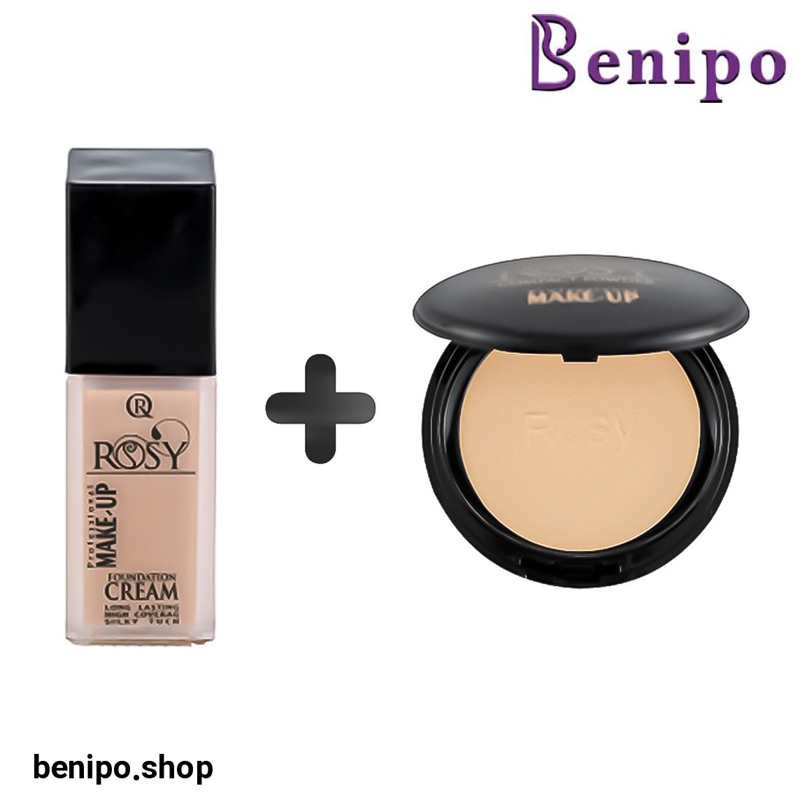 پک پنکک شماره 104 و کرم پودر شماره 203