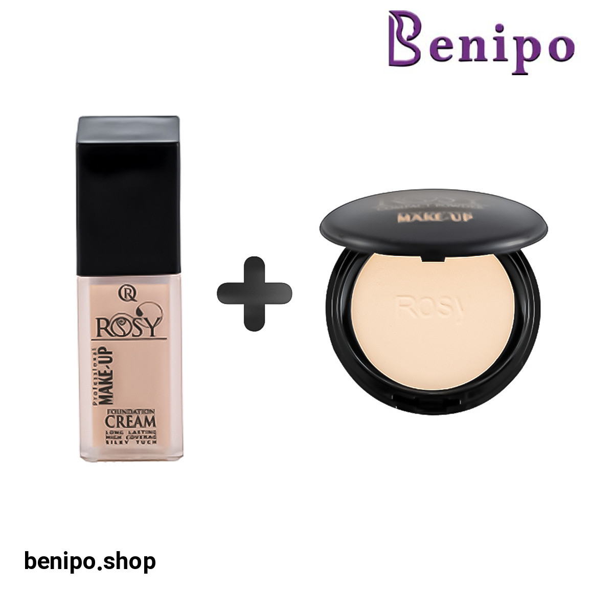 پک پنکک شماره 102 و کرم پودر شماره 201