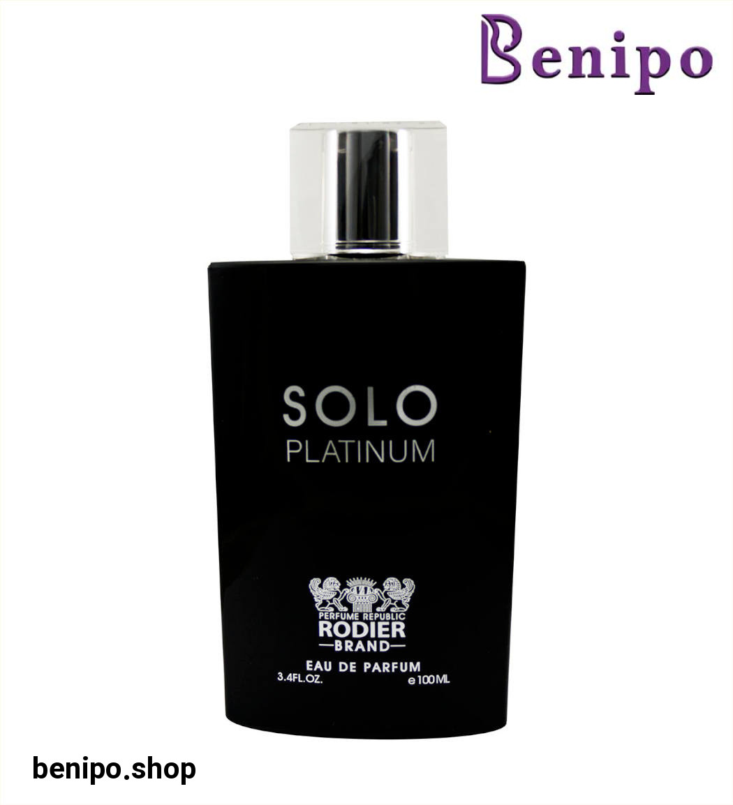 ادو پرفیوم مردانه مدل Solo Platinum حجم 100 میل