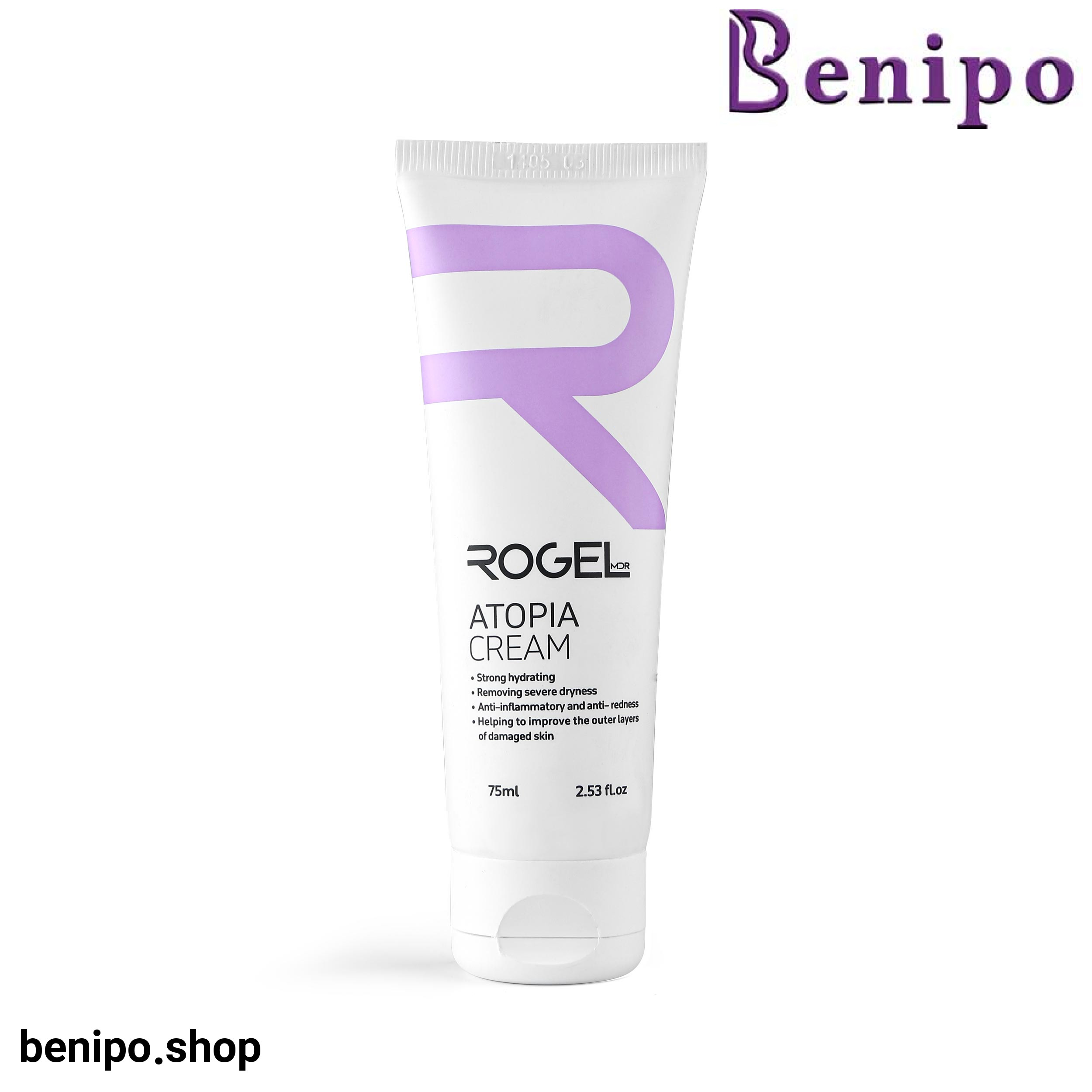 کرم آتوپیا ضداگزما و آبرسان حجم 75 میلی لیتر