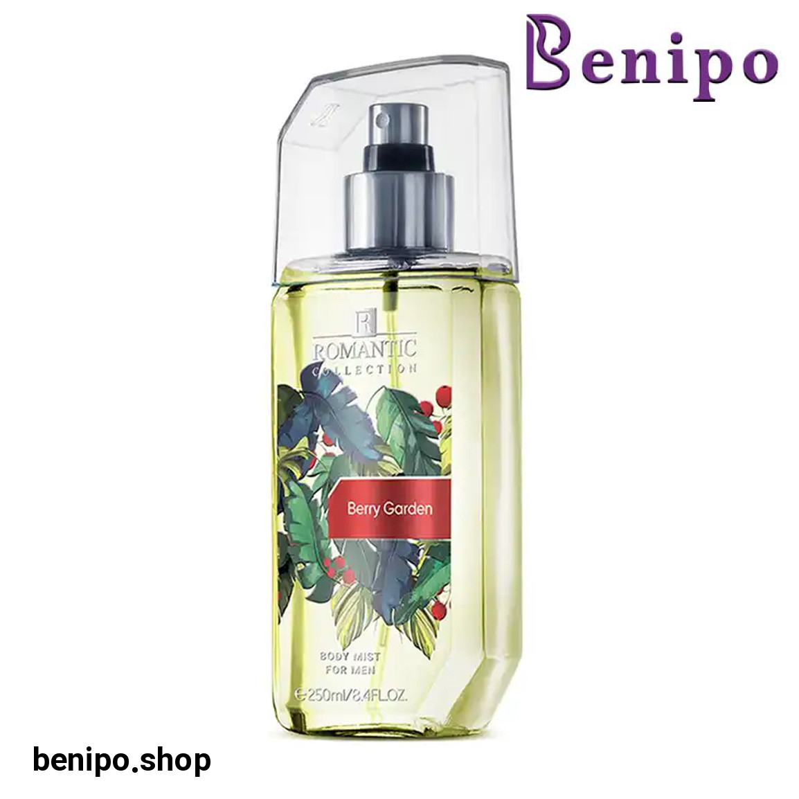 بادی میست مردانه مدل Berry Garden حجم 250 میلی لیتر