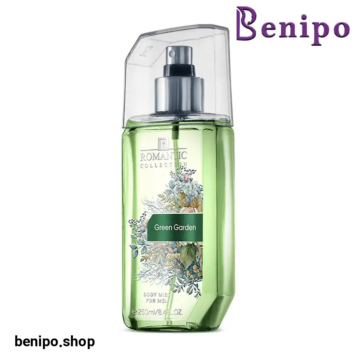 بادی میست مردانه مدل Green Garden حجم 250 میلی لیتر