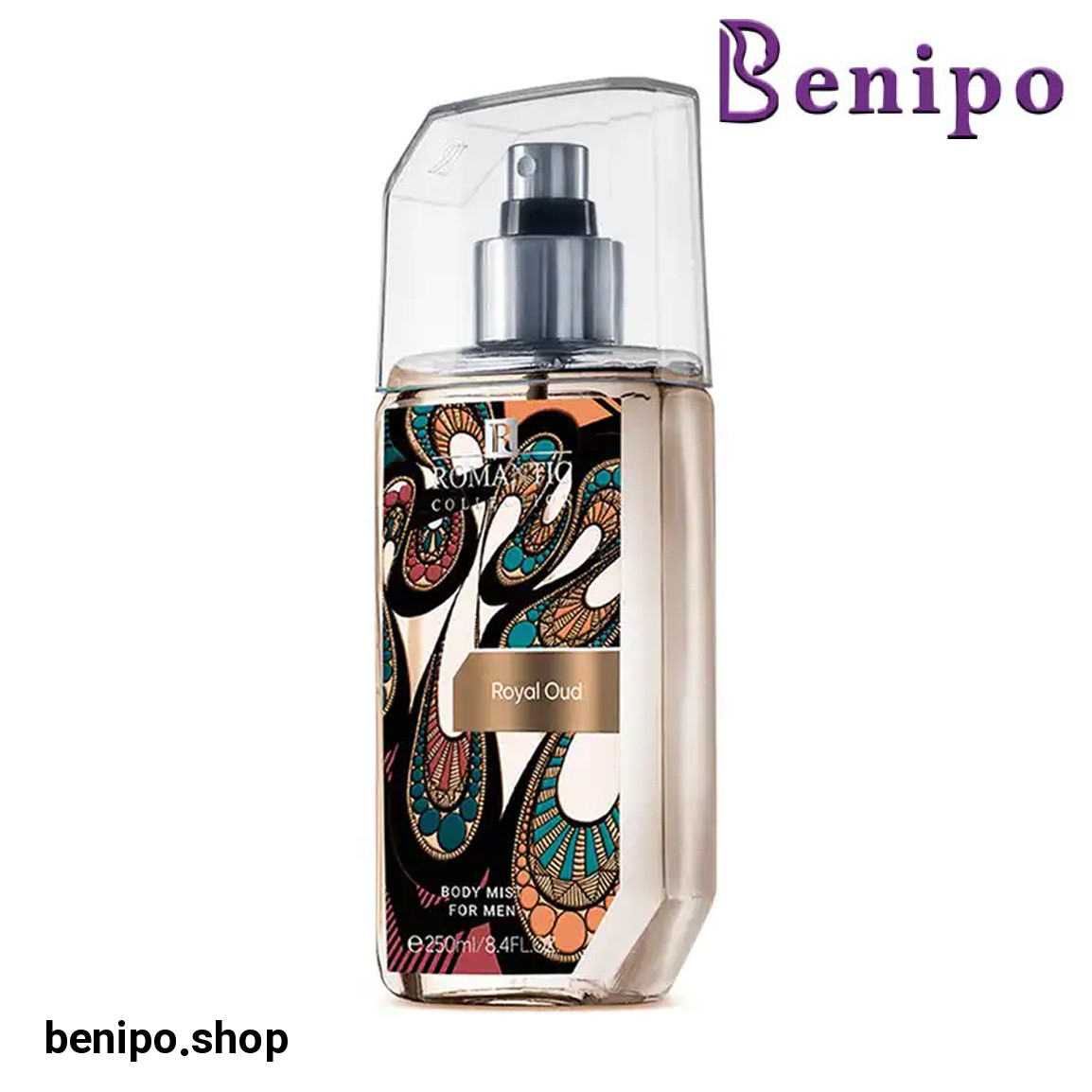 بادی میست مردانه مدل Royal Oud حجم 250 میلی لیتر