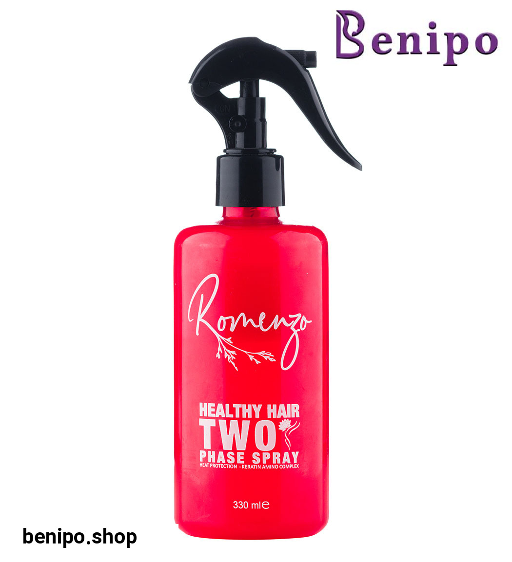 اسپری دوفاز HEALTHY HAIR محافظت در برابر گرما و نور خورشید 330 میل