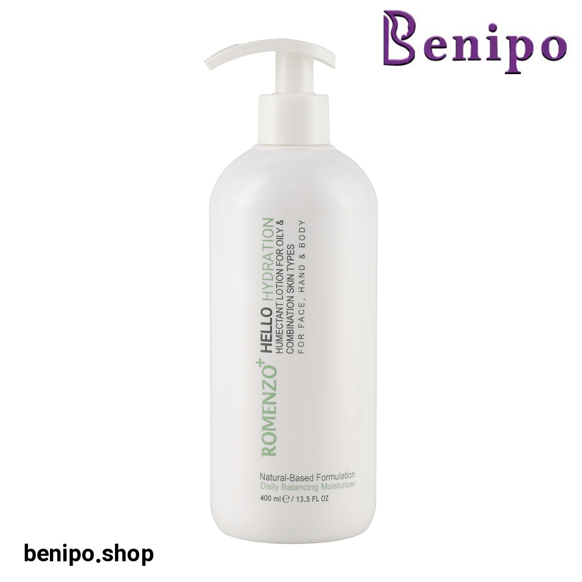 لوسیون مرطوب کننده و آبرسان مناسب پوست چرب و مختلط حجم 400 میلی لیتر