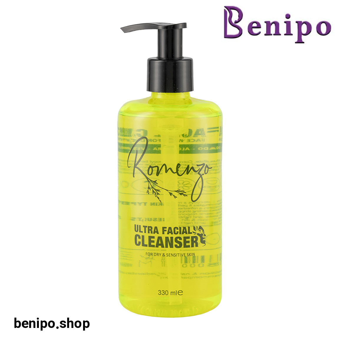 ژل شستشو صورت برای پوستهای خشک و حساس 330 میل