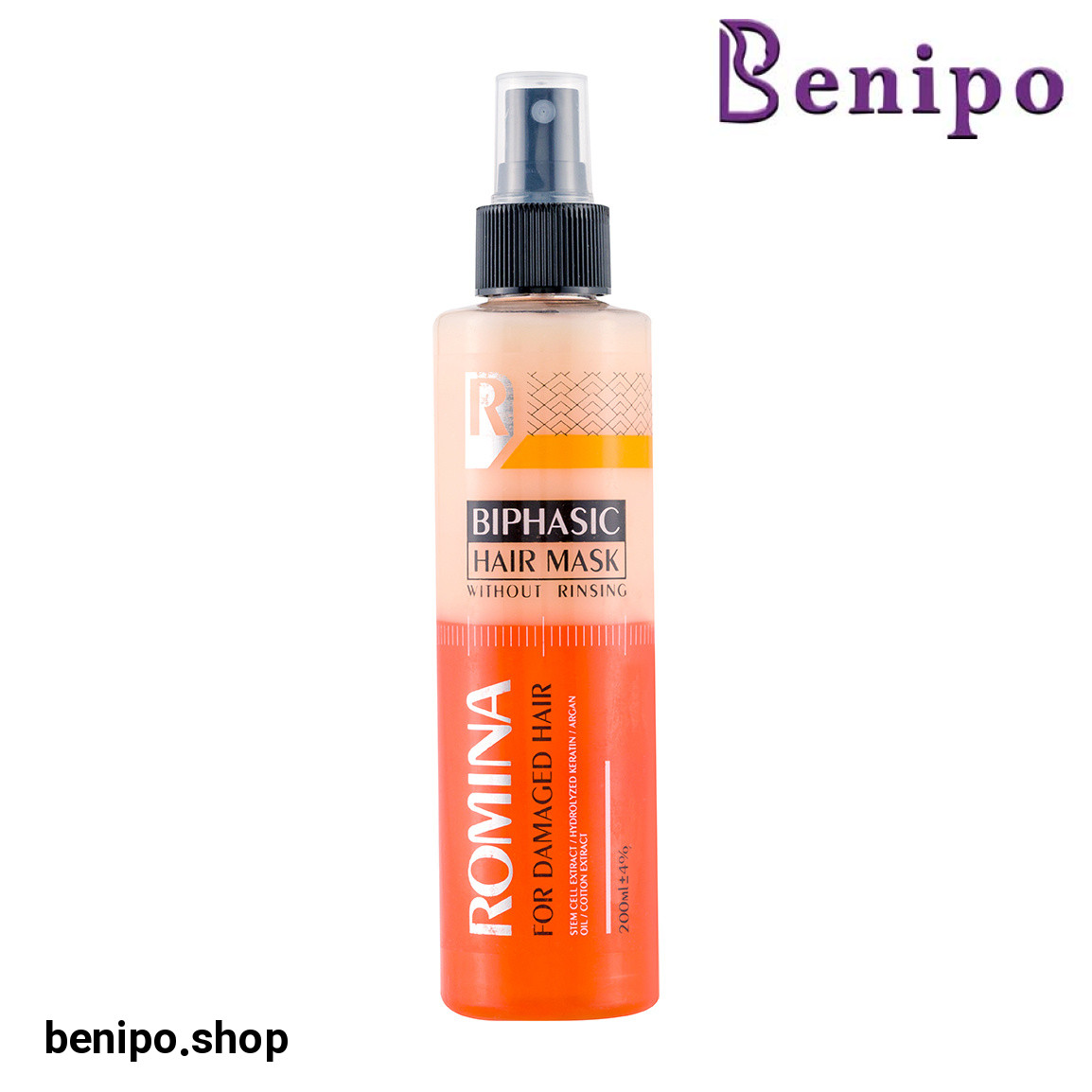 اسپری دوفاز مناسب مو آسیب دیده حجم 200 میلی لیتر