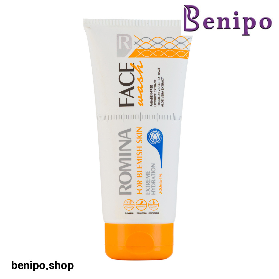 ژل شستشوی صورت مناسب پوست لک دار 200 میل