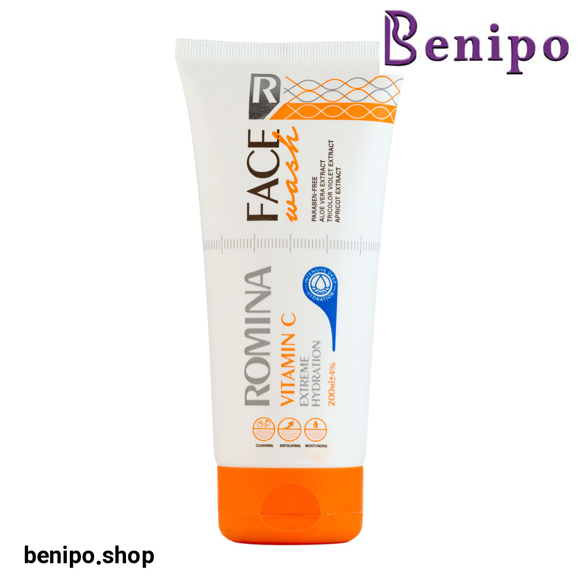 ژل شستشوی صورت تقویت کننده پوست حاوی ویتامین سی 200 میل