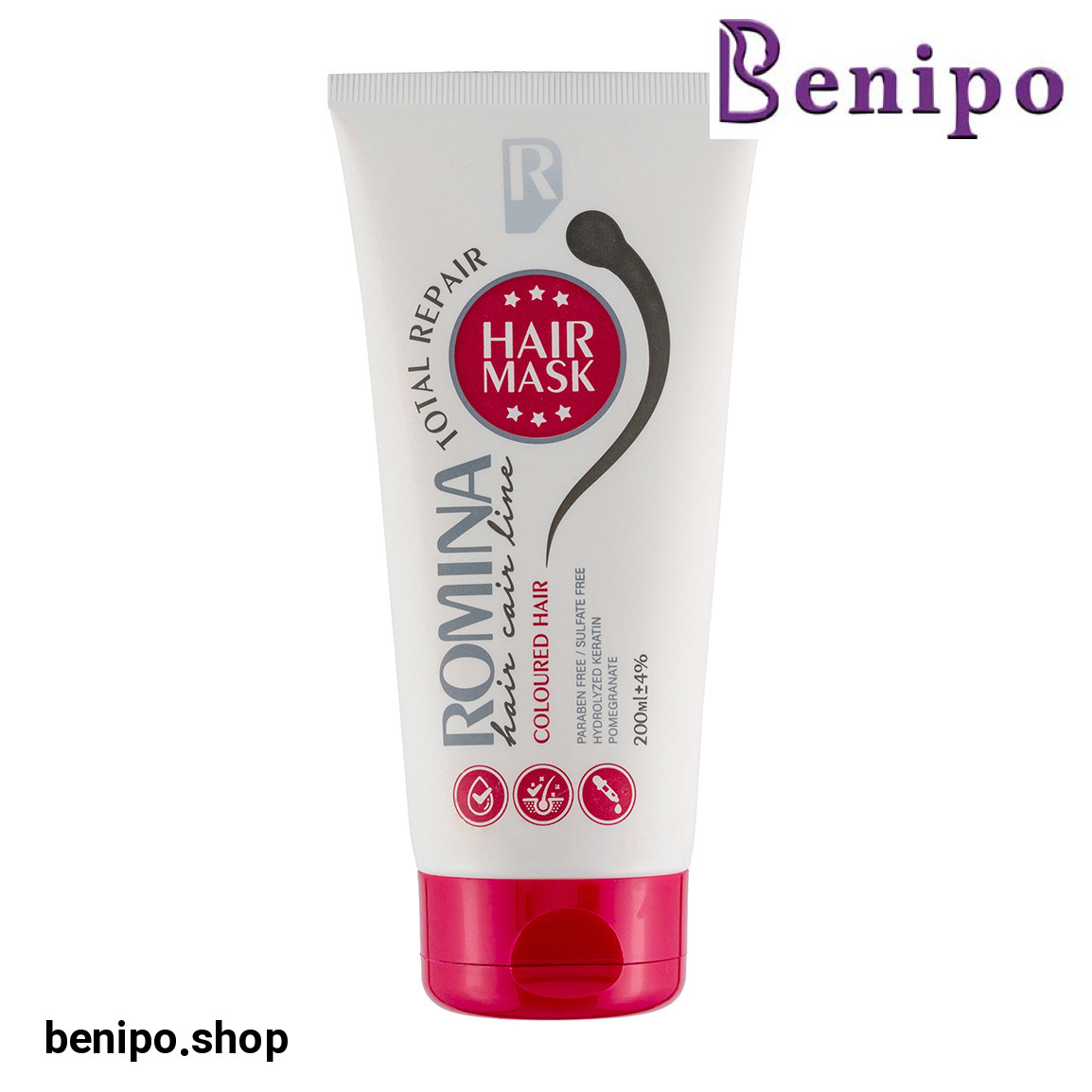 ماسک مو با آبکشی تثبیت کننده رنگ مو 200 میل