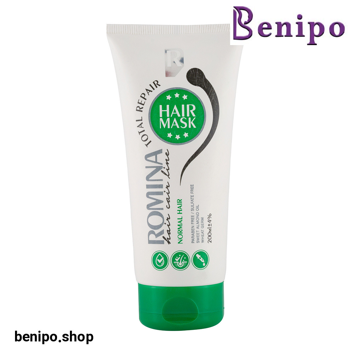 ماسک مو با آبکشی مناسب موهای نرمال 200 میل