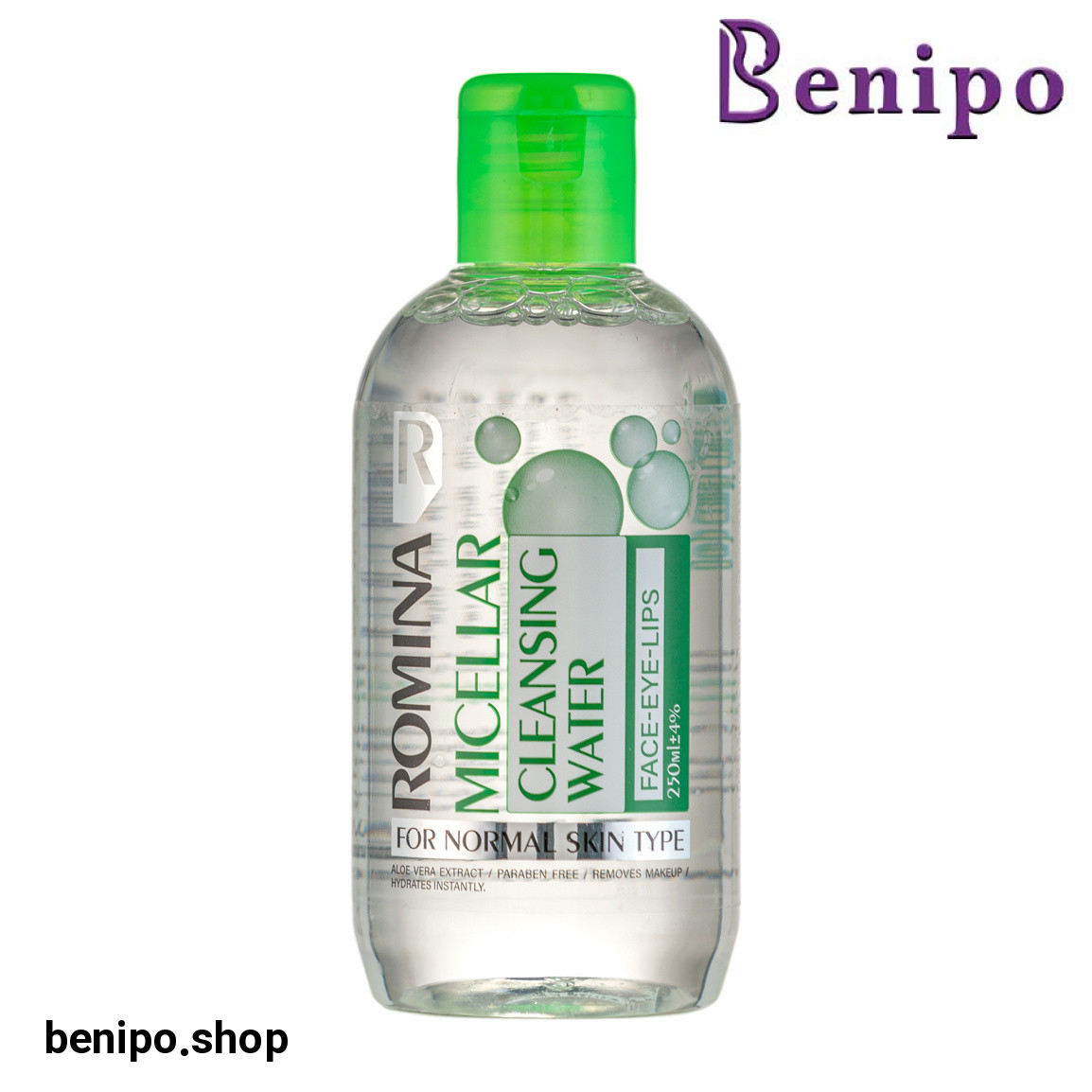 محلول پاک کننده آرایش چشم لب و صورت مناسب پوست نرمال 250 میل