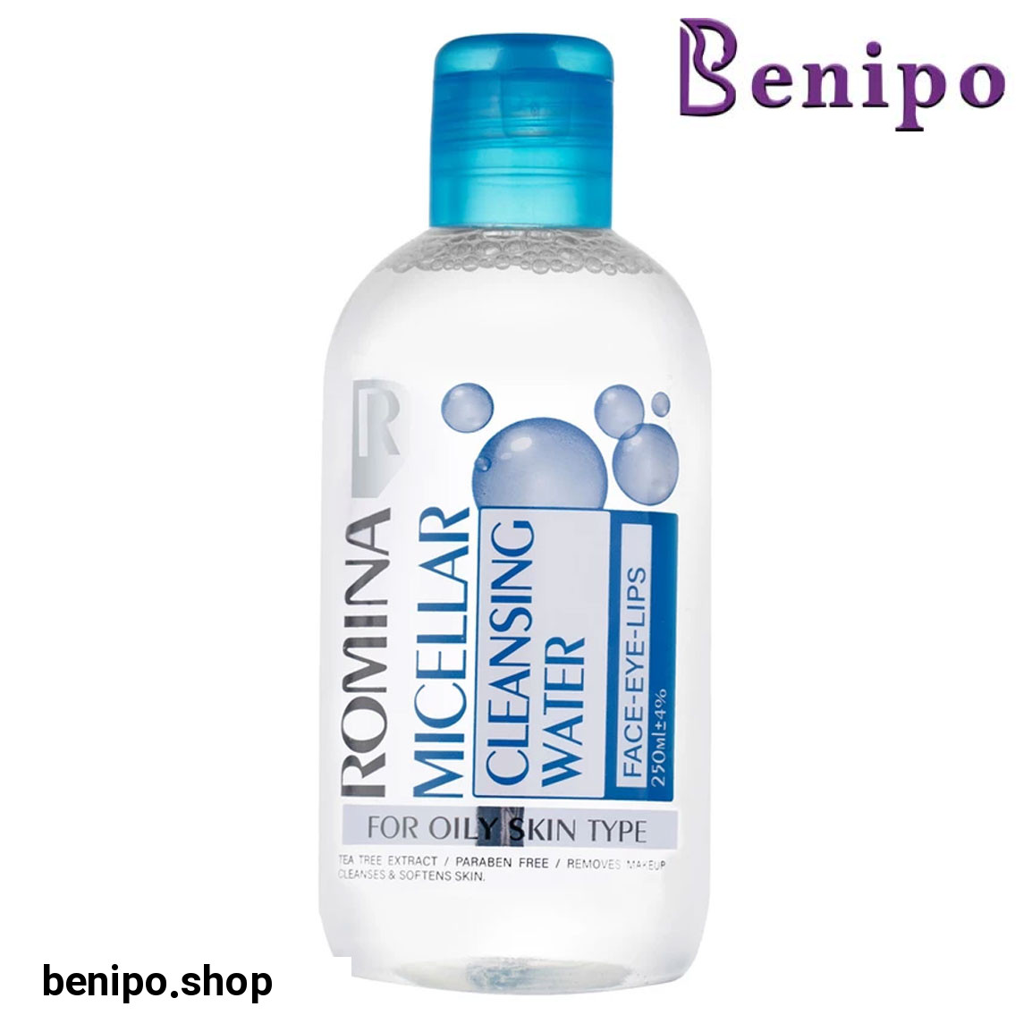 محلول پاک کننده آرایش چشم و لب مناسب پوست چرب و جوش دار حجم 250 میلی لیتر