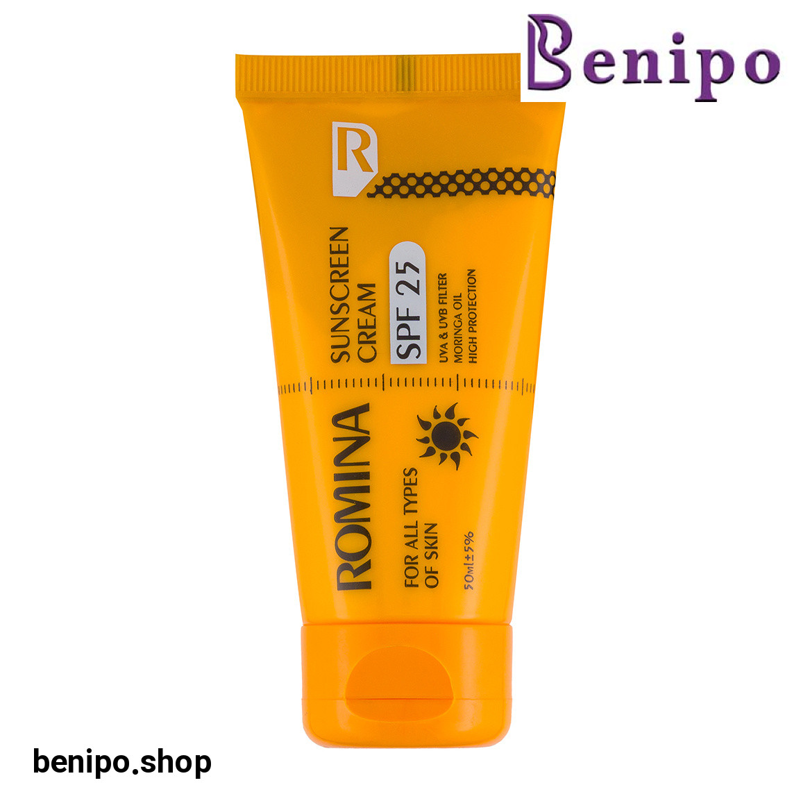 کرم ضد آفتاب spf 25 بی رنگ 50 میل