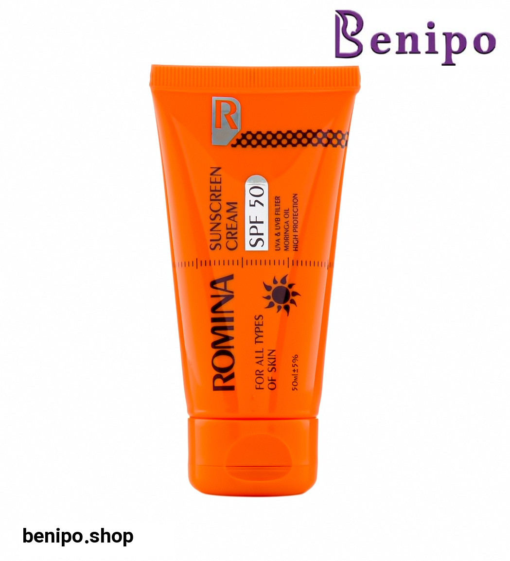 کرم ضد آفتاب spf 50 بی رنگ 50 میل