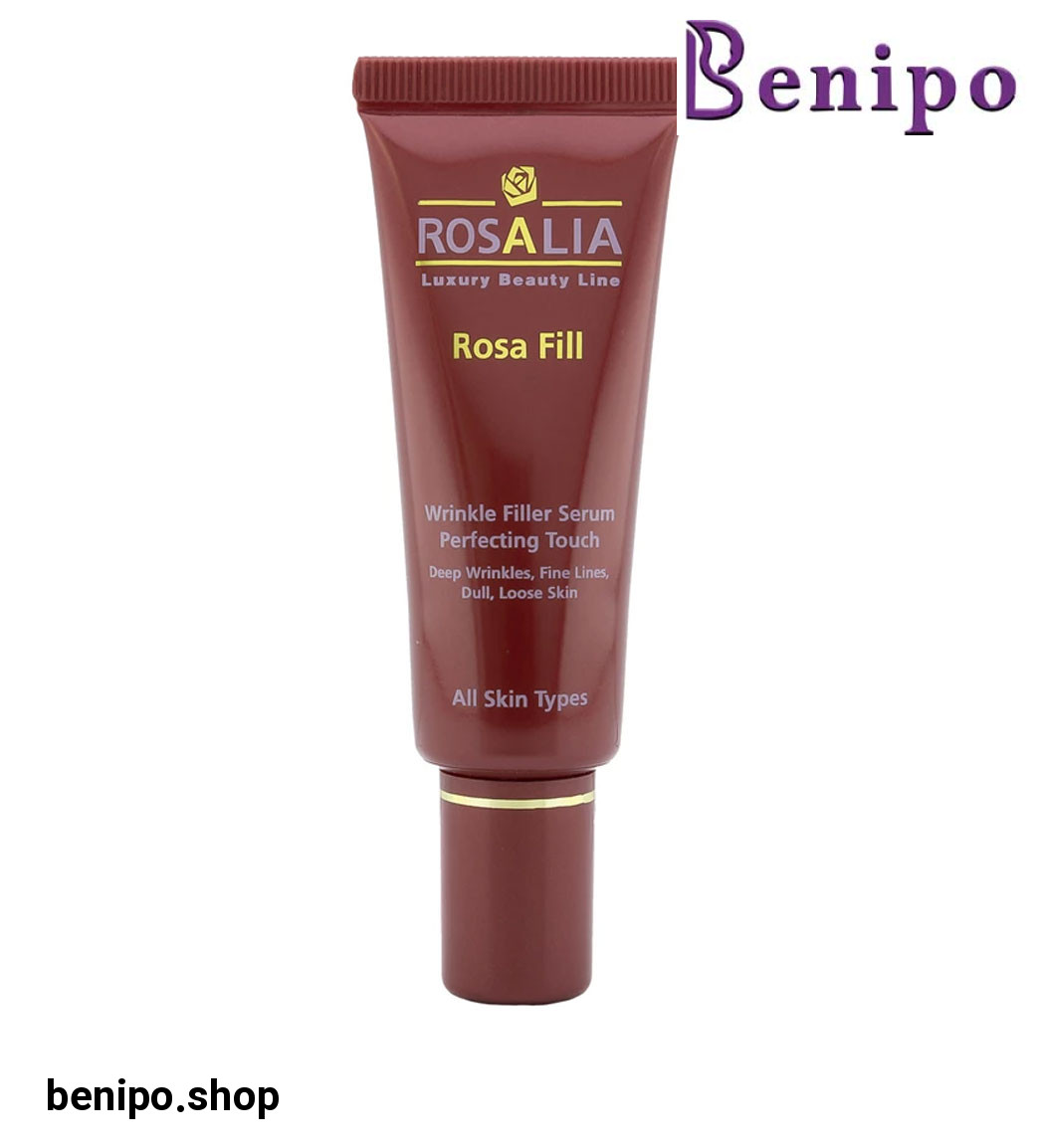 سرم ضد چروک مدل Rosa Fill حجم 25 میلی لیتر